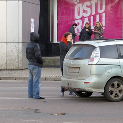 02.04.2014 - Car crash near Viru Keskus